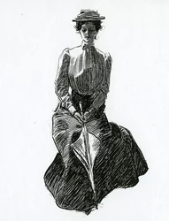 A Gibson Girl